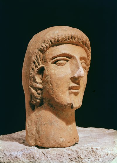 Votive Head by Etruscan